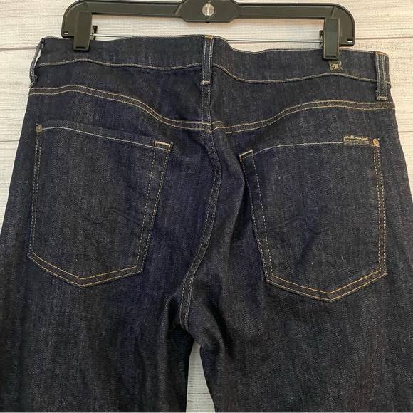 7 For all Mankind Standard Straight Leg Men’s Jeans – Five Pocket – 34 - Picture 4 of 12